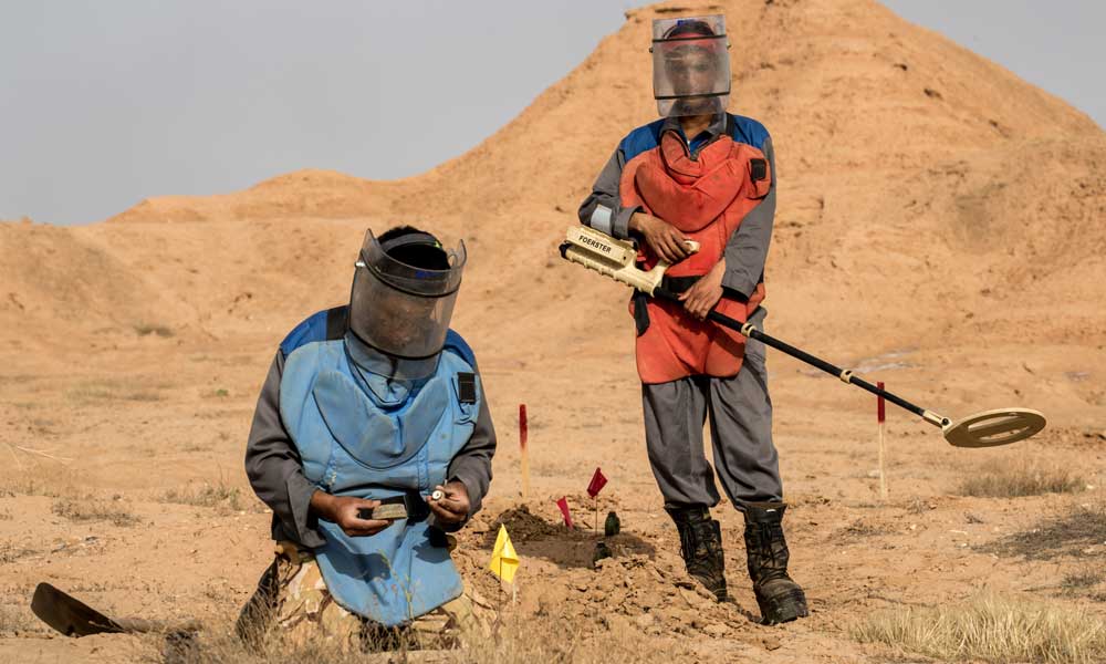 Demining